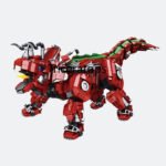 Jurassic Dinosaur Mechanical Triceratops Bricks Toy