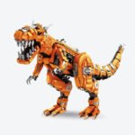 Golden Carnosaurus Bricks toy 2065pcs