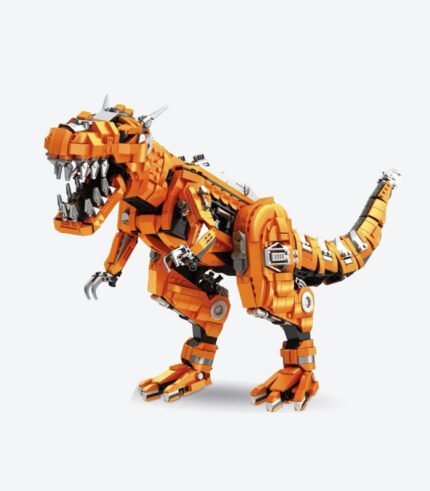 Golden Carnosaurus Bricks toy