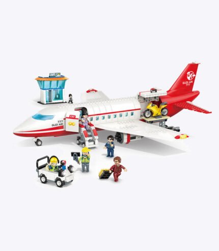 City Airliner Building Blocks Toy Set 720 Pieces