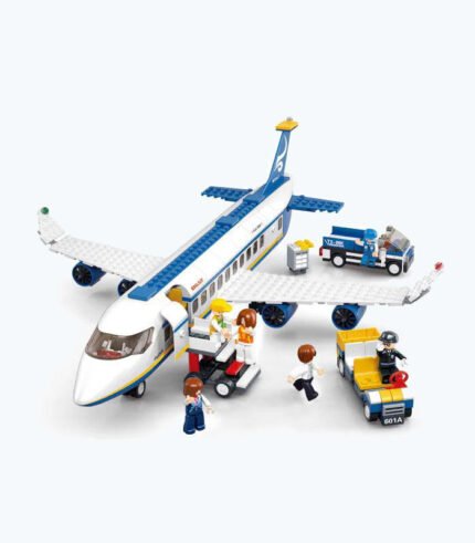 City Airplane Airbus Building Blocks Set