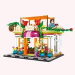 City Street Flower Shop Building Block Set