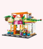 City Street Flower Shop Building Block Set