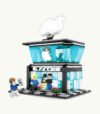Mobile Store Modular City Street Scene Building Block Toy Set