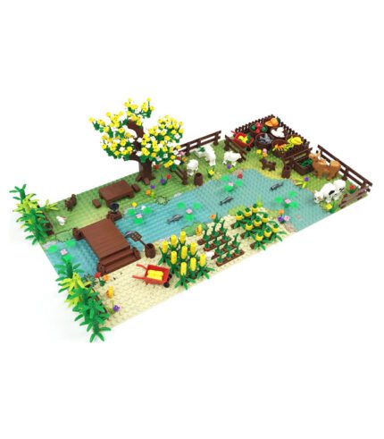 Farm plant and animal building blocks