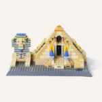 Great Pyramid of Giza and Sphinx Building Blocks Toy Set - 643 pcs