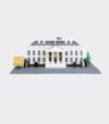 American White House Bricks toy set