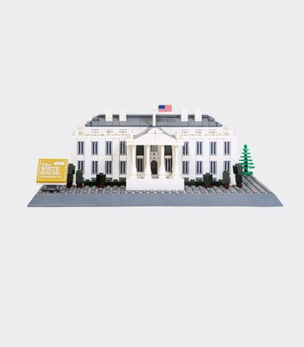 American White House Bricks toy set