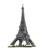 MOC Architecture Paris Eiffel Tower Bricks Toy