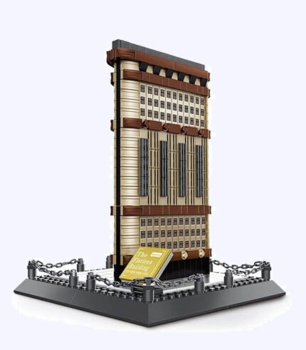 MOC Architecture New York Flatiron Bricks Kids Toys