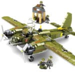 Junkers Ju 88 German Bomber Building Block Model | ToysArk