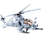AH-1Z Helicopter Building Bricks Set | ToysArk