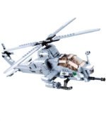 AH-1Z Helicopter Building Bricks Set