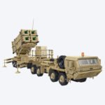 M983 Patriot missile vehicle bricks toy model | ToysArk