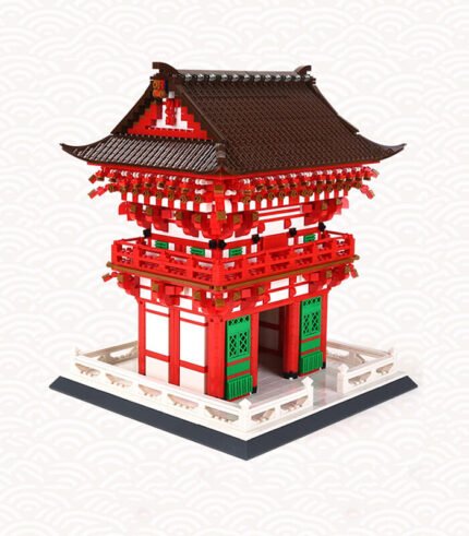 Cheap MOC Architecture Japanese City Temple Bricks Toys-2049 Pieces