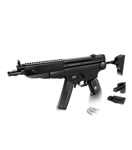 MP5 submachine gun building block toys,