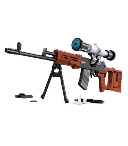 SVD sniper rifle building block toy