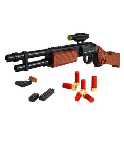 M870 shotgun building block toys