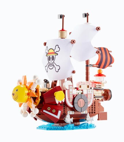 One Piece Sunny Pirate Ship Building Blocks Model Toy