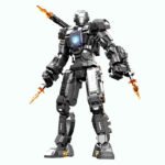 Iron Hero Iron Man MK 1 Building Block Model Toy w/ Light