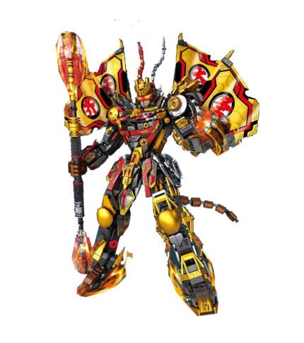 Wukong mecha building block model toy set