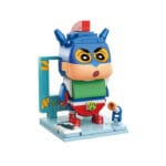Shin-chan cosplay dynamic superman bricks toys
