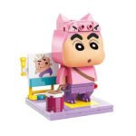 Shin chan Cosplay Buriburi Zaemon bricks toy