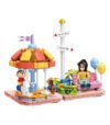 Crayon Shin-chan Happy Amusement Park bricks toy （My Date with Miss Nanako）