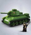 T34/76 1943 medium tank bricks toys set
