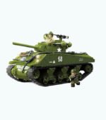 M4A3 Sherman Medium Tank Bricks Model Toys | ToysArk