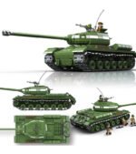 This ToysArk IS-2 Heavy Tank 1944 Model|ToysArk restores the IS-2 heavy tank to a large proportion, using fully printed parts to completely restore the interior and exterior details of the vehicle.