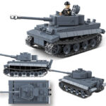 Panzerkampfwagen VI Tiger I heavy tank bricks set