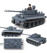 Panzerkampfwagen VI Tiger I heavy tank bricks set