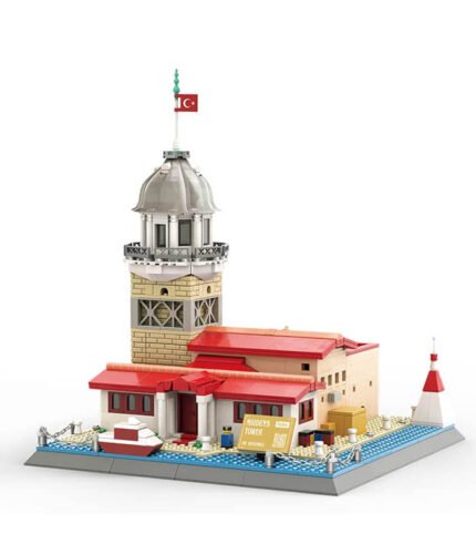 MOC Architecture Turkish Maiden Tower Bricks Toy