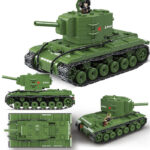 Soviet KV-2 Heavy Tank Building Block Toy | ToysArk