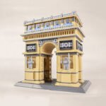 Paris Arc de Triomphe bricks toy, 1401 building block set