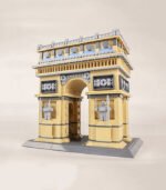 Paris Arc de Triomphe bricks toy, 1401 building block set