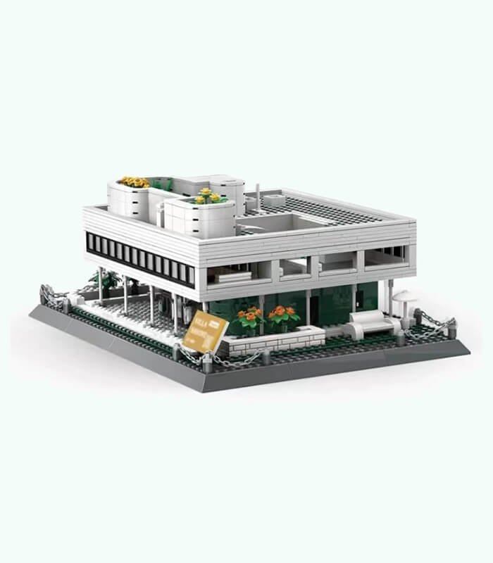 French Villa Savoye building blocks toys