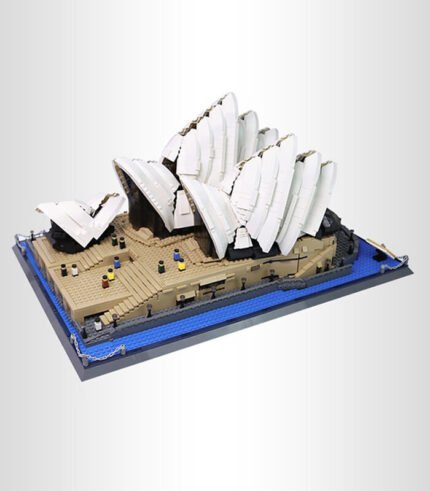 MOC Architecture Famous Sydney Opera House Bricks Toy