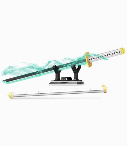 Zoro Wado Ichimonji building block toys (luminous), Japanese samurai sword building block model