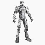Iron Man MK2 w/ Light Bricks Toy Model