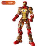 Iron Man MK42 w/ Light Bricks Toy Model