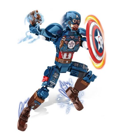 Captain America Building Blocks Model Toy - 314 Pieces