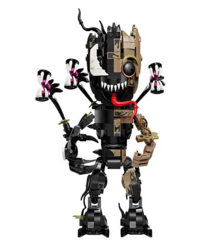 Venom Groot building block model toy