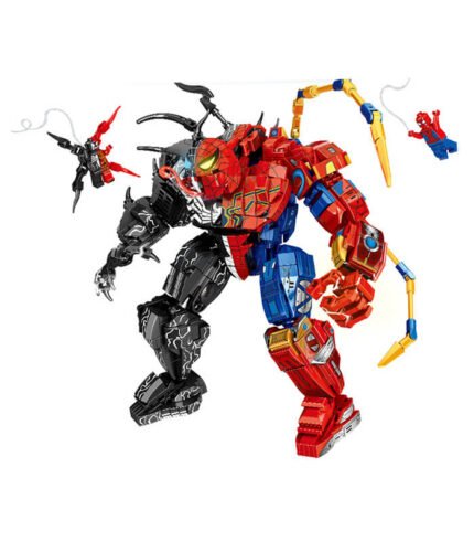 Spider-Man Venom Fusion Symbiote Mech Building Block Kit