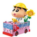 Shinchan's Mini school bus bricks toy