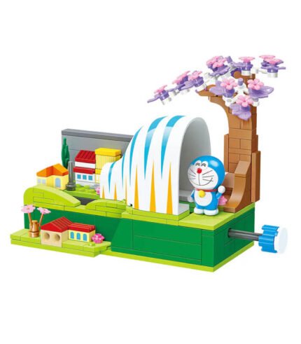 Doraemon Gulliver Tunnel Building Block Set