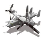 V-22 Osprey Tiltrotor Aircraft Bricks Set | ToysArk