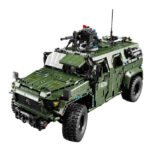 Warrior off road vehicle building block model