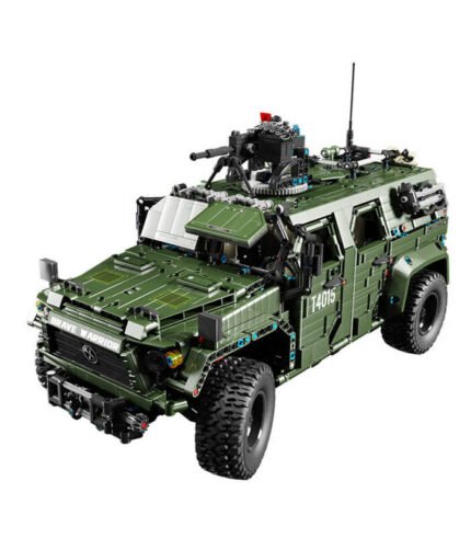 Warrior off road vehicle building block model